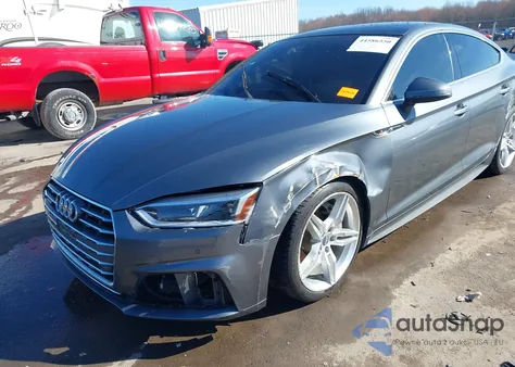 2019 Audi A5 45 Premium from USA, damaged, VIN WAUENCF56KA024387